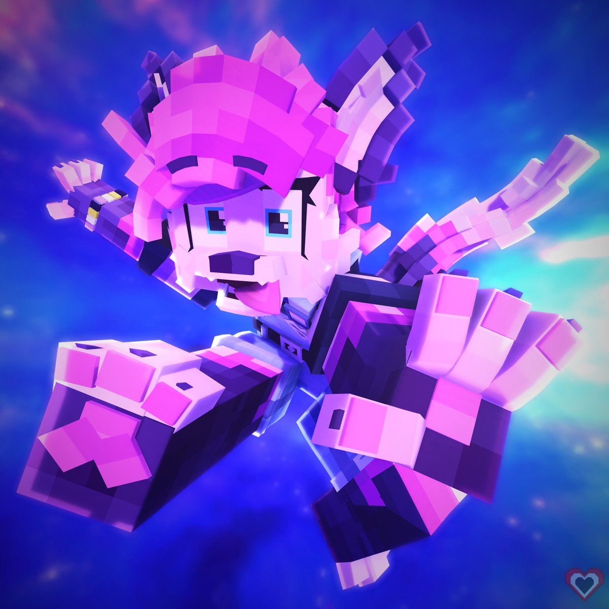 AntPlayz_'s tweet image. ❗️❗️WARNING❗️❗️
The local UWU pink furry has breached containment once more and is on a craze for sweets

Beware of @Jossamations . . . They are a threat to your life and your toes

(Happy Bday to em. They now old asf)
#3dart #mineimator #furry
