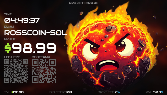 Ever wanted to convert from PVP to PPP? 😁 

DLMMs with <a href="/MeteoraAG/">Meteora</a> are the way forward. With more wins and more understanding maybe one day I'll become part of the Goose DAO with <a href="/narkokek/">narko</a> and the other chads 😊😊