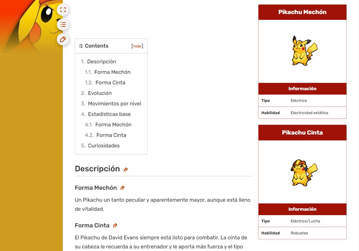 Entrenadores, desde el equipo de Pokémon: Edición Inazuma Eleven presentamos la Wiki oficial del fangame‼️

Queréis conocer el juego con más detalle? Creéis haberos dejado algo en el tintero u os habéis perdido en la historia? Se acabó la espera!

Enlace:
…mon-edicion-inazuma-eleven.fandom.com/es/wiki/Wiki_P…