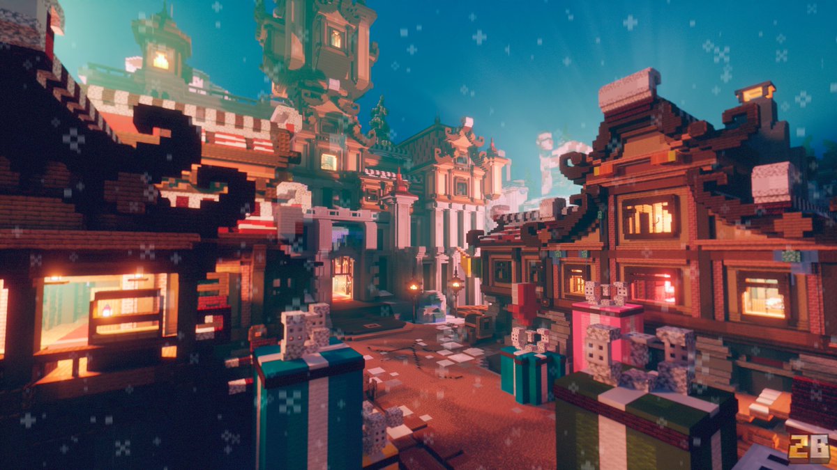 Winter Dream - Spawn
A map where you can have fun with your friends while it's beautiful white and snowing. Just a solid white layer and warm light from the windows...

🛠️Built by:
<a href="/Wer1ne1/">_Xplore</a> 
<a href="/Karen4lk/">karen4ik</a> 

📷Rendered by:
<a href="/deltadromeo/">Deltadromeo</a> 

#minecraft #minecraftbuilds