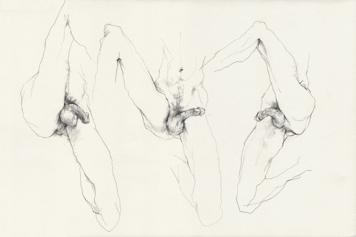 DelmerDraws's tweet photo. #malenude #art #self #pencil https://t.co/9eoVdrHtOy