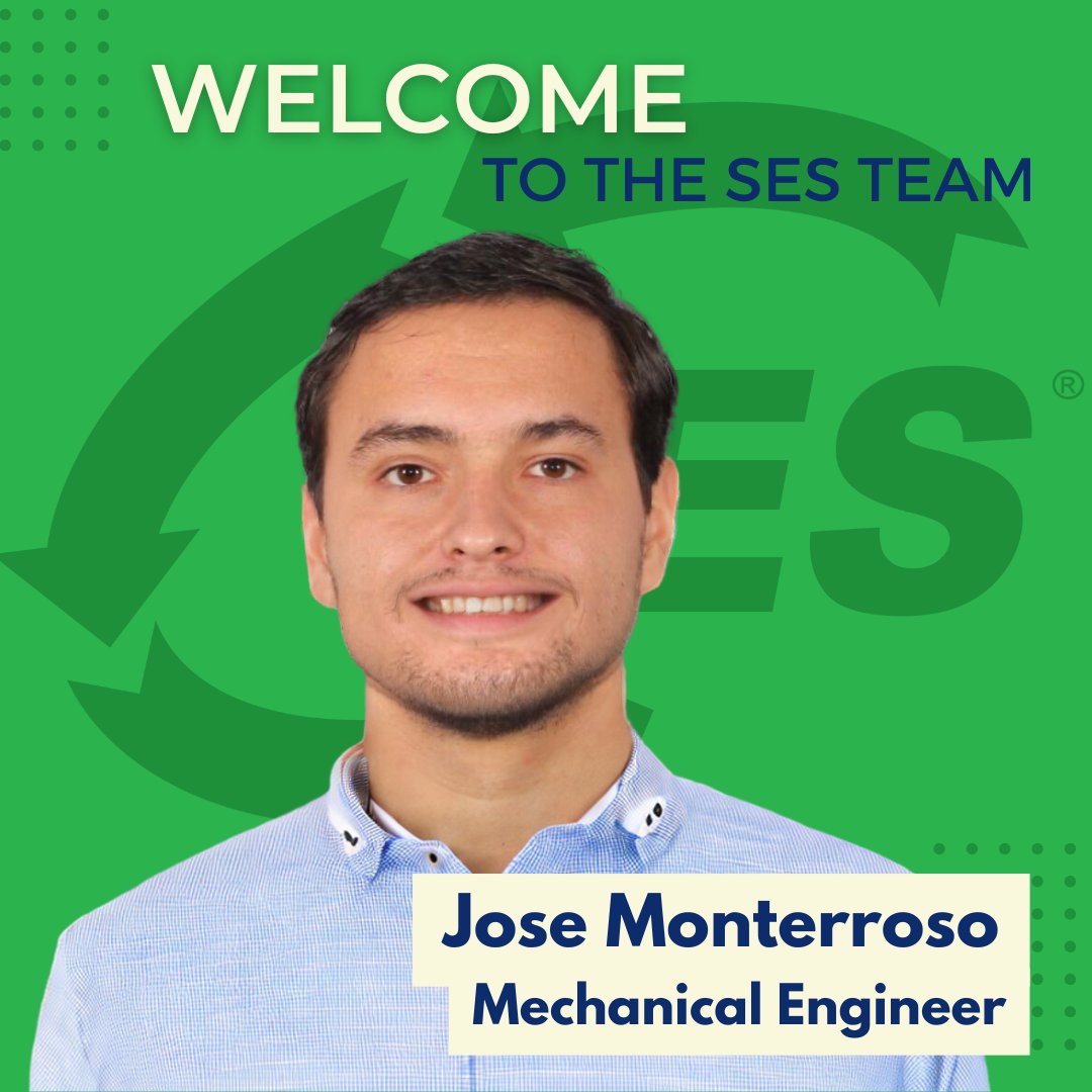 Have you met Jose yet? He's our newest Mechanical Engineer, and we're happy to have him on board!