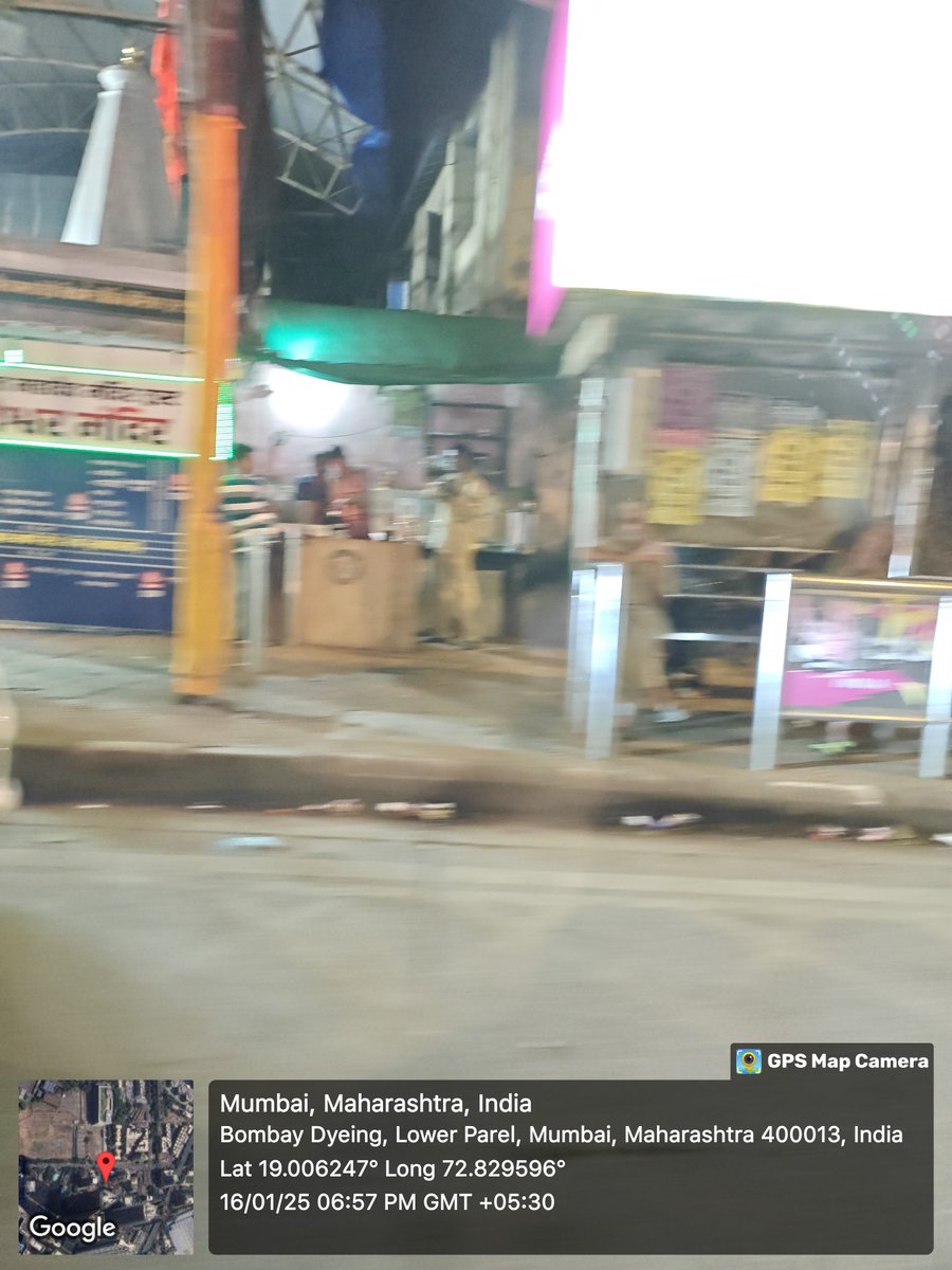 Illegal tea stall on Pandurang Budhkar Marg, using stolen electricity and water connection.
<a href="/mybmcWardGS/">WARD GS BMC</a>