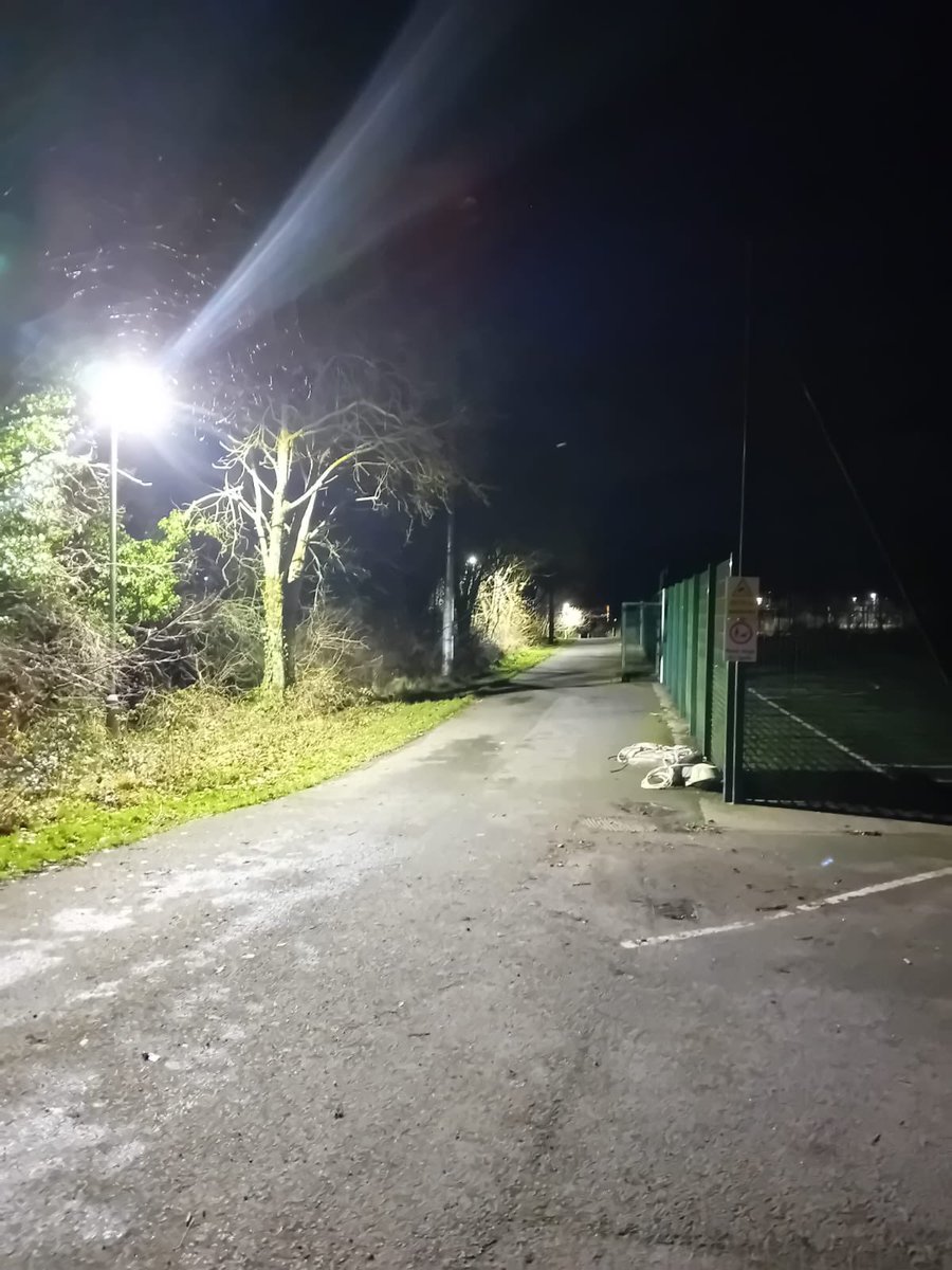 Walkway lighting 💡
Phase one of the walkway lighting is now complete and open for public use!
The lighting is between our main playing field and Billy’s pitch. 
Lights around the main field will be completed this week and at billys next week.