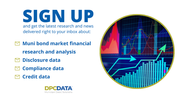 DPCDATA's tweet photo. ππ± Sign up to get DPC research and news delivered straight to your inbox!
π¬ SUBSCRIBE TODAY: https://t.co/7hu7mDHRKr
#muniland #munibond #disclosuredata #compliancedata #creditdata https://t.co/nWMXfpPYQj