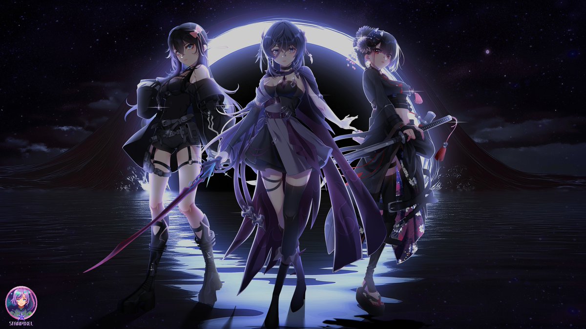 One of the in-game banners