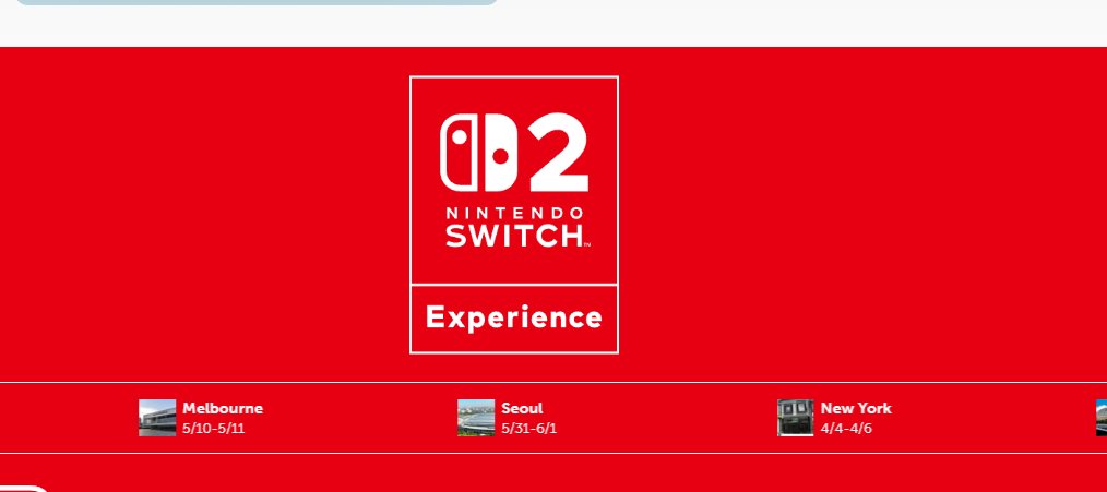 Dezinator94's tweet photo. Switch 2 Experience in Melbourne May 10-11 as well. No news on tickets yet tho...
The waiting game continues https://t.co/PWZ3jKNhju