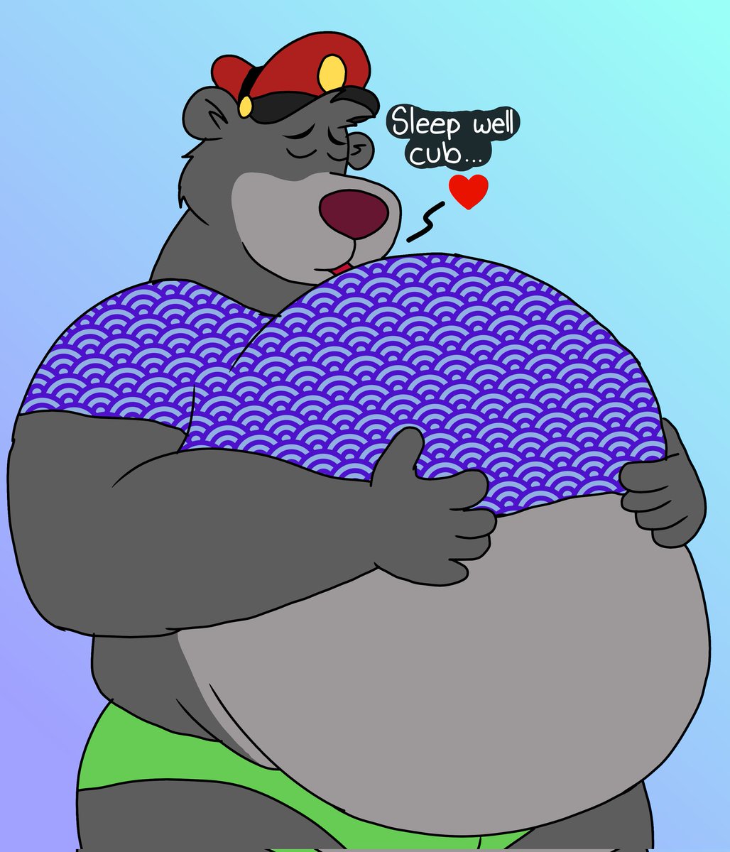 vasquezrico7's tweet image. Baloo big belly by wolfox90210