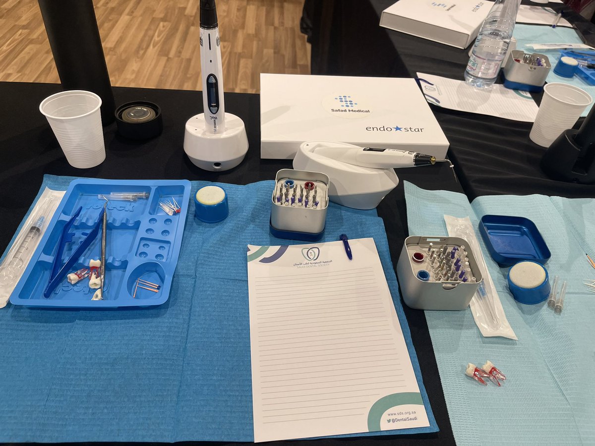 It was with great pleasure to attend a workshop titled: How to Shape Properly the Curved Root Canals

Thanks to the <a href="/DentalSaudi/">Saudi Dental Societyالجمعية السعودية لطب الأسنان</a>  for this opportunity 💙