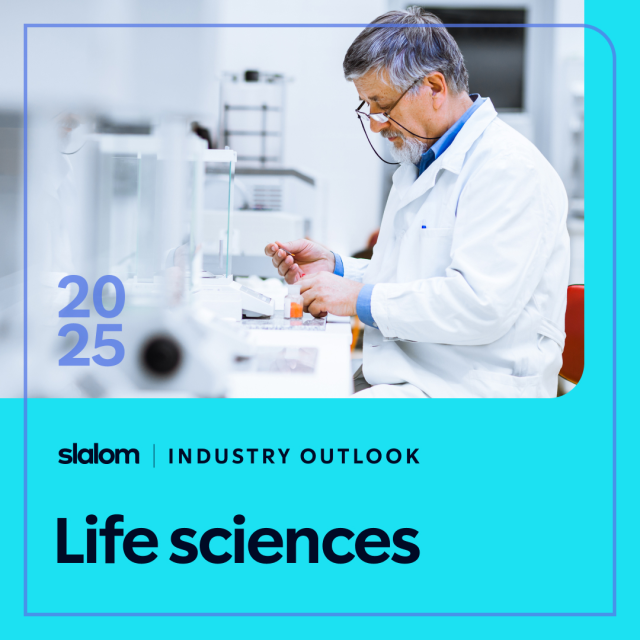 karljax's tweet photo. How are leaders in life sciences turning change into progress? From AI-powered discovery to scaling precision medicine, explore key trends shaping 2025 in Slalom’s industry outlook: https://t.co/TpLRT4YWgL. #imwithslalom https://t.co/B70nRNcUFw
