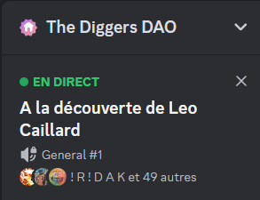 Merci à tous de votre présence hier lors de notre live avec <a href="/leocaillard/">leo Kay</a> ⛏️

Vous étiez une 50aine à répondre présent pour découvrir son univers, son expérience et sa passion de l'art dans toutes ses formes.

30 WL pour son futur projet thestonecollection.io ont été distribué