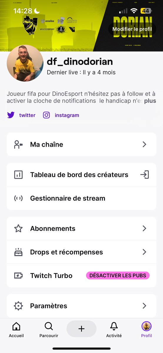 💙🤍 Je reprends les lives Twitch très bientôt ! 💙🤍 
Restez connectés, du lourd arrive 🚀🔥 ! 
J'ai hâte de partager ça avec vous

<a href="/DinoFamilyES/">Dino Family eSport 🦖</a> <a href="/DinoRetais/">Dino</a> <a href="/OM_Officiel/">Olympique de Marseille</a> <a href="/nikosrava/">Ravusssss</a> <a href="/EnzoOmOm/">NZO7 🤍💙</a> <a href="/J2Ltime/">👽 J2L Time 👽</a> <a href="/PassionGaming30/">PASSION GAMING</a> 

🩵🤍🤍🤍🫶🫶🫶⌛️⌛️⌛️🔥🔥🔥🔥🔥