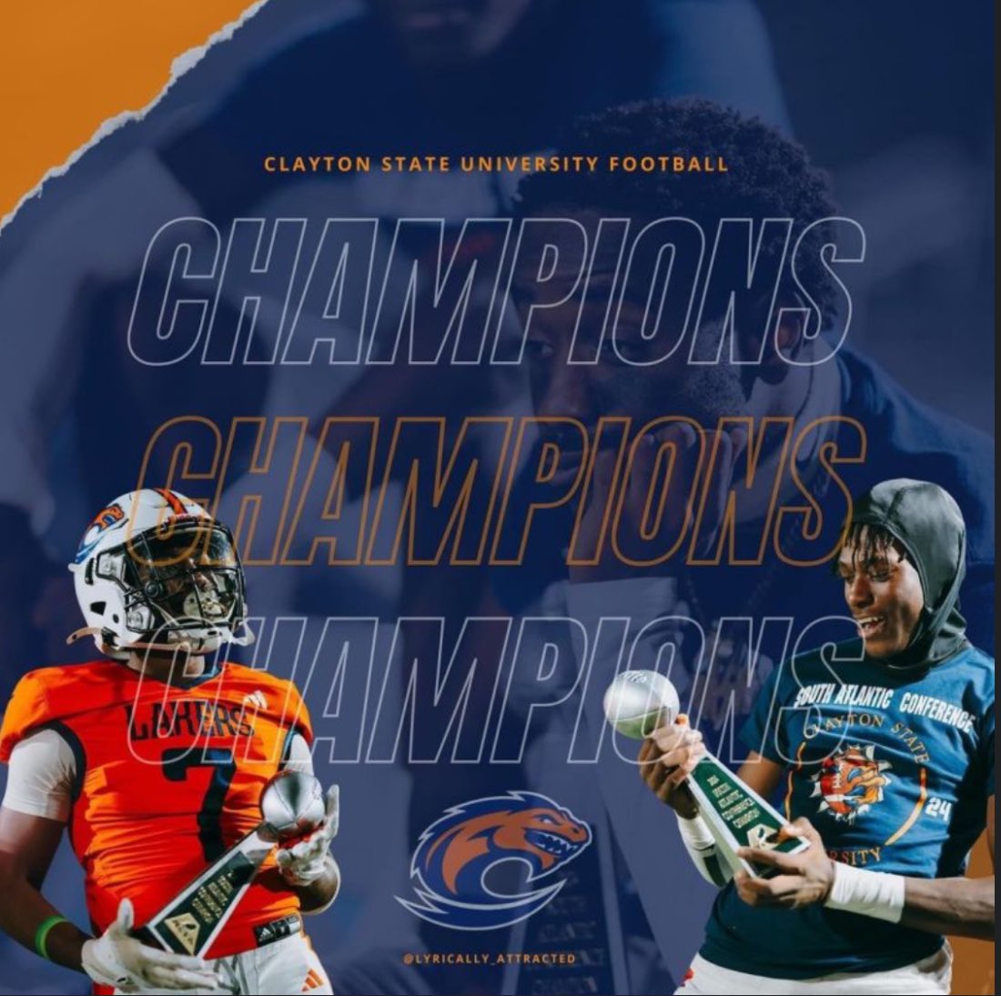 I will be on my official visit this weekend at Clayton State University <a href="/IngramDarvon/">Darvon Ingram</a> <a href="/CoachJusJones/">Coach Justin Jones</a> <a href="/recruithornets/">Beauregard Recruiting</a> <a href="/HallTechSports1/">Hall-Tech Sports</a> <a href="/ExpoRecruits/">Expo Recruits</a> <a href="/CSULakers/">Clayton State Athletics</a>