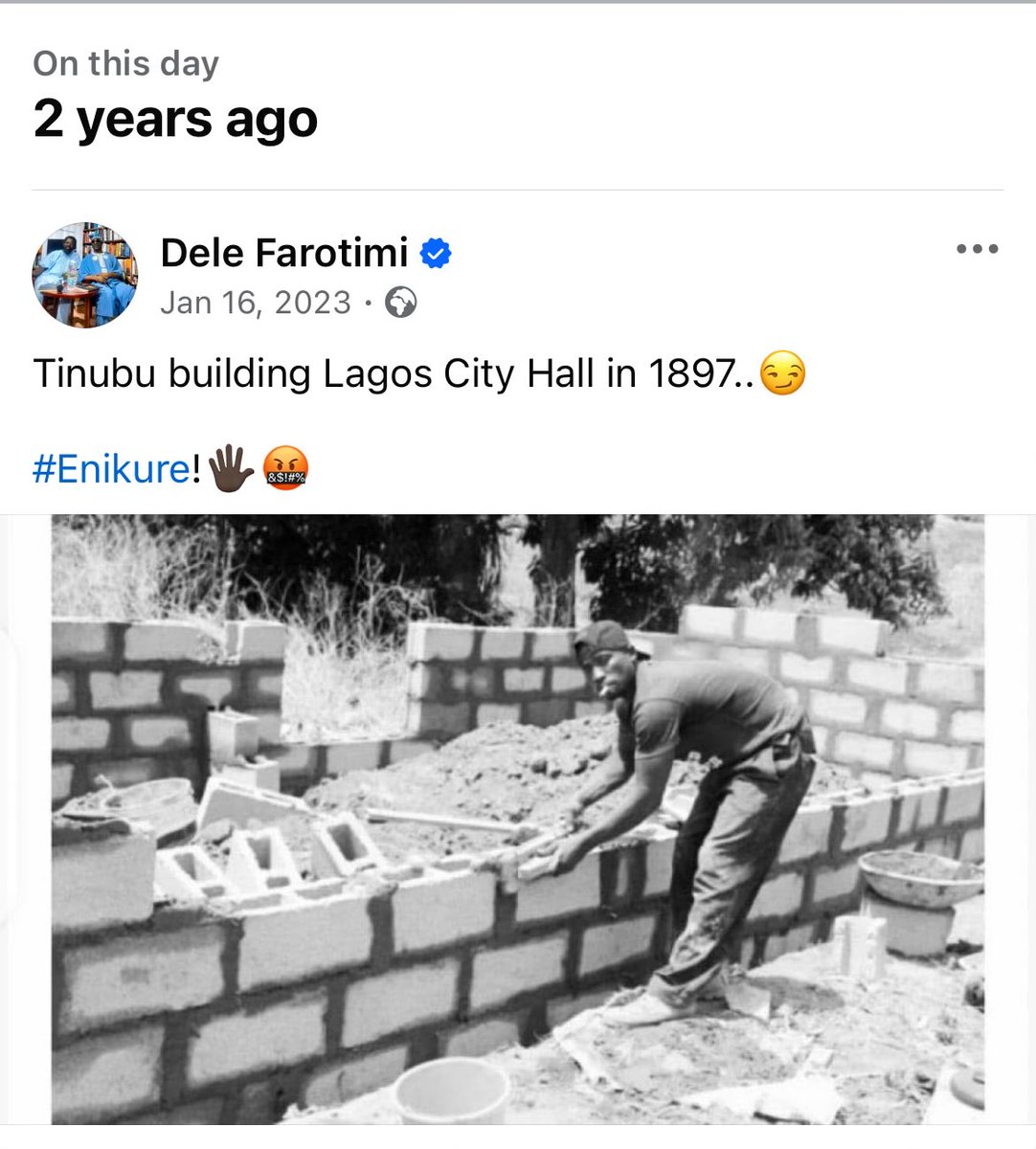DeleFarotimi's tweet photo. History 101

Tinubu building Lagos City Hall in 1897..😏

#Enikure!🖐🏿🤬 https://t.co/9p1c458H5E