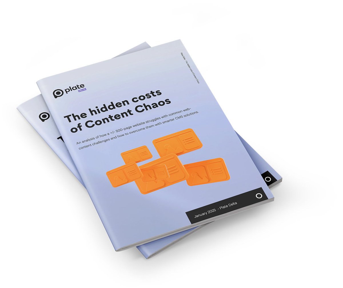platecms's tweet photo. Grip op content chaos?
Download ons gratis whitepaper “De verborgen kosten van content chaos” en ontdek hoe gestructureerde content jouw website efficiënter, consistenter en effectiever maakt: https://t.co/2Jwsxed4v7 https://t.co/HQp4nk3Qy4