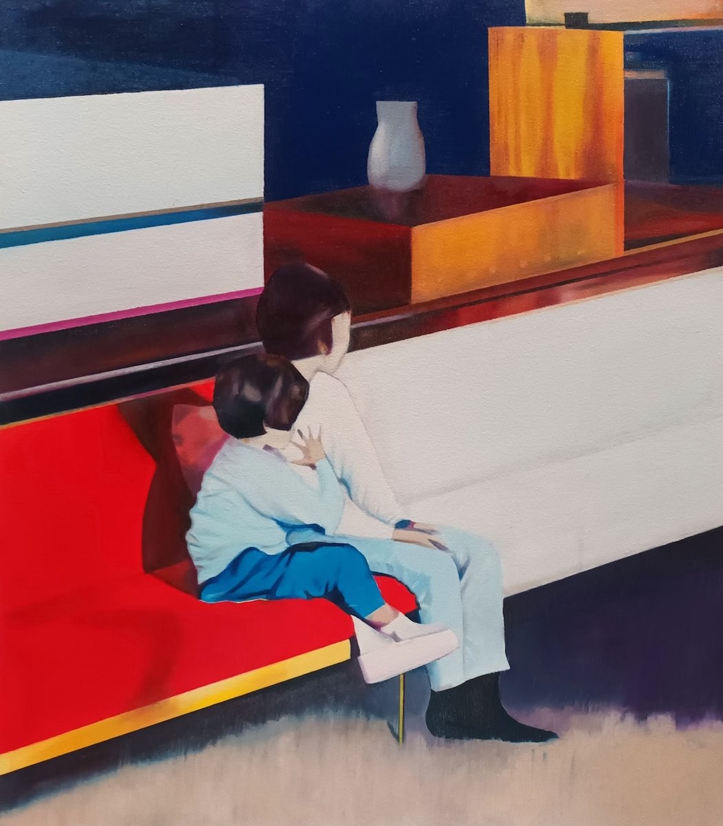 Thrilled that this painting is showing in Young Masters Art Prize spearheaded by <a href="/corbettGALLERY/">Cynthia Corbett</a> OPENS TONIGHT!! #youngmastersartprize and vote for me to win a prize young-masters.co.uk/peoples-choice…