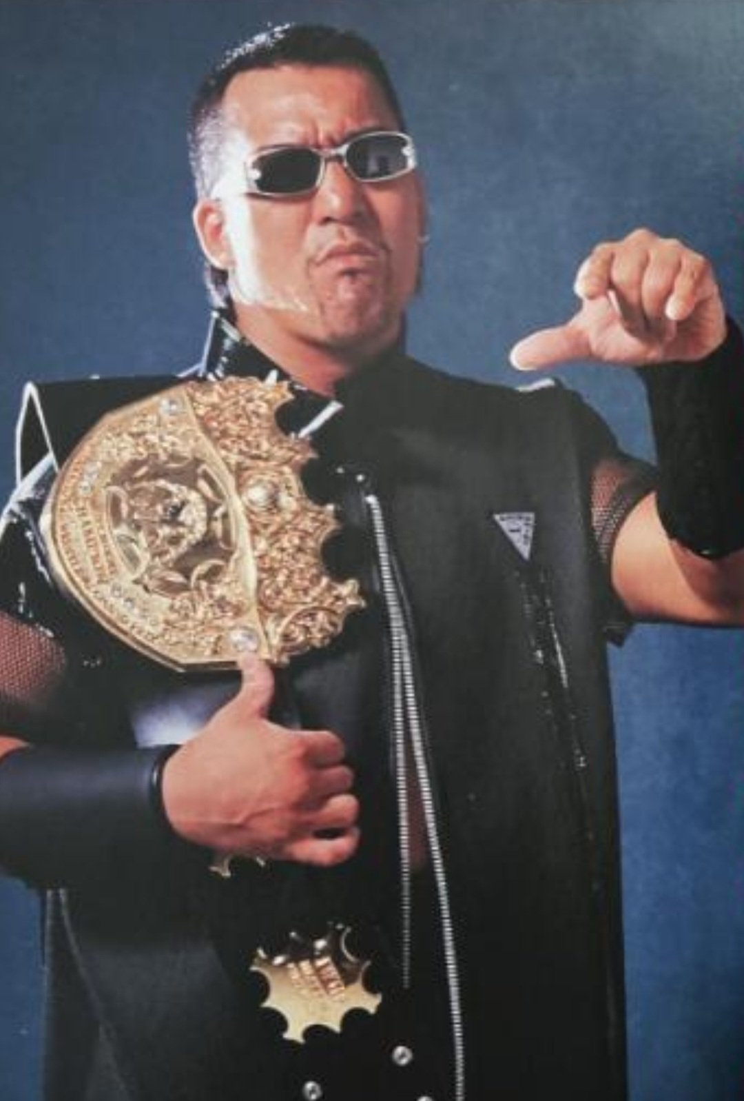 プロレス　蝶野正洋さん御本人から頂いた　サングラス プロレス 蝶野正洋さん御本人から頂いた サングラス