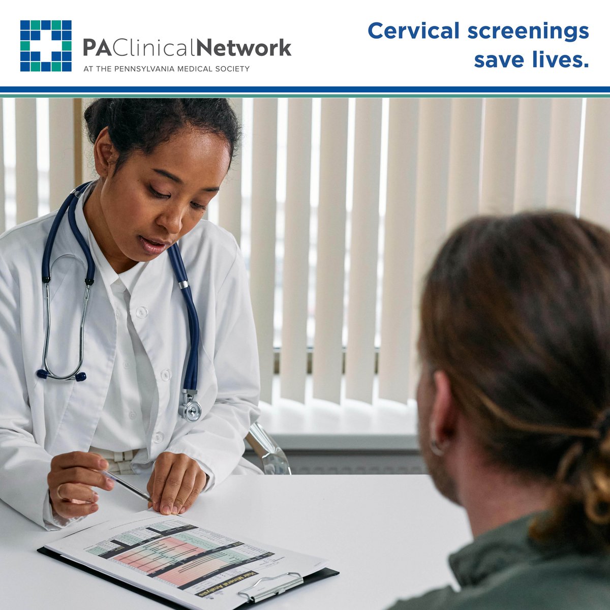 PAClinical's tweet photo. Cervical cancer screening saves lives! Pap smears and HPV tests are essential in early detection and prevention. Let’s prioritize women’s health - our screening tip sheet can be found in your Quality Resource library. Login now to access: https://t.co/TD1GTAJnh6. Not a member?... https://t.co/PRLi5M7KQN