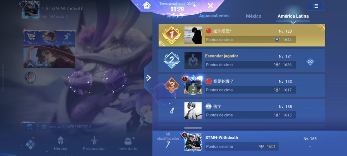 WithdeathPZ's tweet photo. Me encuentro FA top laner para Hok.
Disponible a escuchar ofertas
Conocimiento de macro https://t.co/hWEVqf0F7B