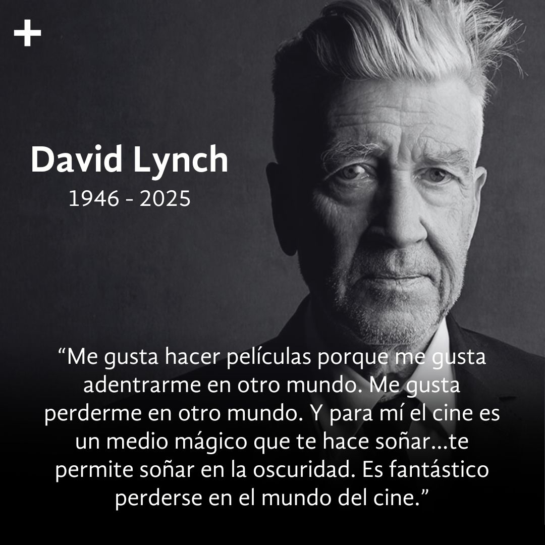 revistaLeemas's tweet photo. ✨ Ha partido una mente única. ✨

Hoy despedimos a David Lynch, el visionario director detrás de obras como Twin Peaks, Terciopelo azul y El hombre elefante. Su creatividad surrealista y su capacidad para explorar los rincones más profundos de la mente humana dejaron una huella imborrable en el cine y la televisión.

Su legado vivirá en cada escena que nos hizo soñar, reflexionar y, sobre todo, sentir. 🖤

#DavidLynch #Cine #Arte