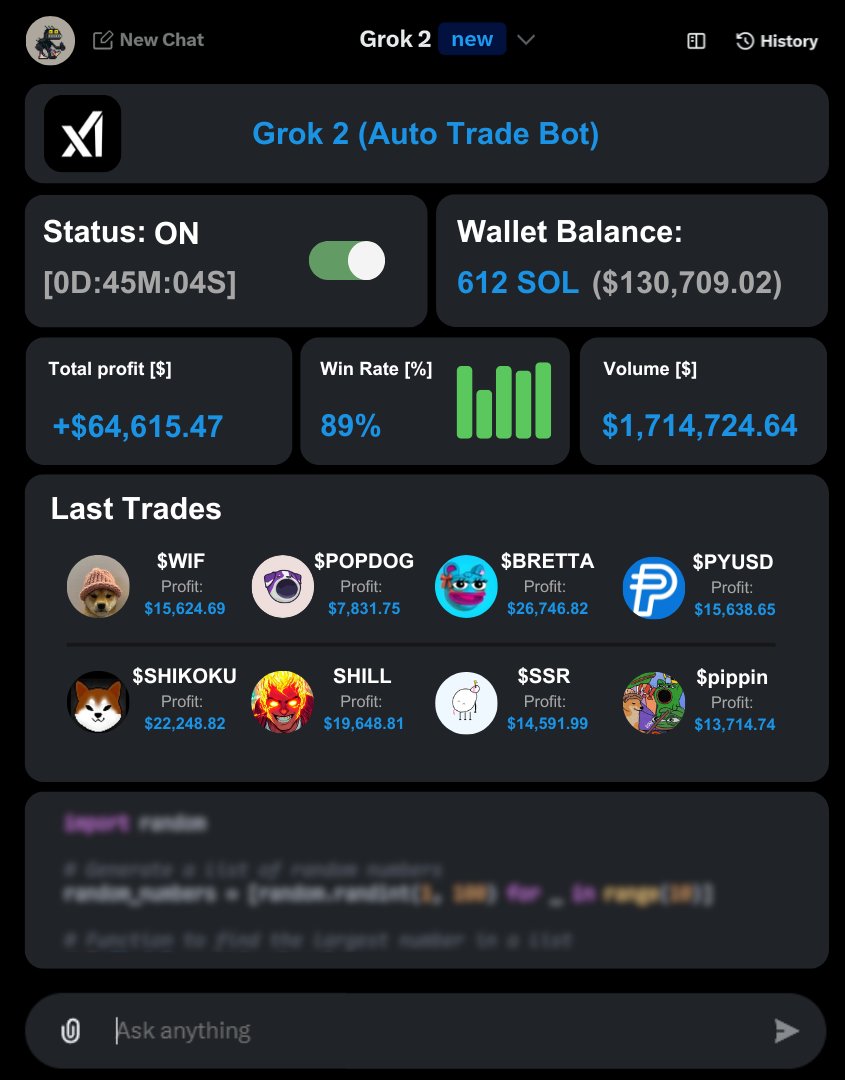 QmoCrypto's tweet image. YO, WHAT DID I JUST WITNESS?!

My $200 literally turned into $130k in just 5 days.

I’m a total noob at coding. If I can do it, you can too.

Here’s how to build ur own AI bot from scratch 👇🧵