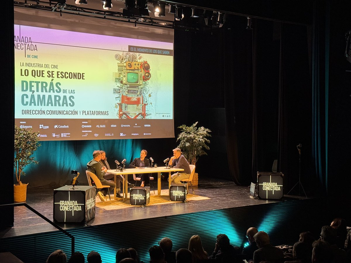 GranadaConectada (@granadaconect) on Twitter photo #GranadaConectada | En esta primera mesa de debate intervienen:
🎙️ Alfonso Cortés-Cavanillas - Director y fundador de <a href="/LCBROS/">LA CAÑA BROTHERS</a>
🎙️Lara Pérez Camiña: Fundadora '<a href="/BTeamPictures/">BTEAM Pictures</a> ' y directora de 'ADICINE'
🎙️ Manuel Sicilia - Socio y director creativo en <a href="/RokynAnimation/">Rokyn Animation</a> #GranadaConectada | En esta primera mesa de debate intervienen:
🎙️ Alfonso Cortés-Cavanillas - Director y fundador de <a href="/LCBROS/">LA CAÑA BROTHERS</a>
🎙️Lara Pérez Camiña: Fundadora '<a href="/BTeamPictures/">BTEAM Pictures</a> ' y directora de 'ADICINE'
🎙️ Manuel Sicilia - Socio y director creativo en <a href="/RokynAnimation/">Rokyn Animation</a>
