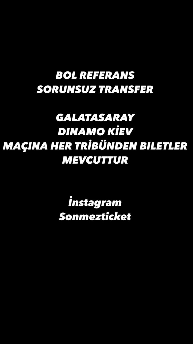 sonmezticket's tweet photo. Biletler mevcut mesaj atabilirsiniz 

#bilet #biletarıyorum #gs #galatasaraybilet #Galatasaray #biletdevir #maçbileti https://t.co/2UkzKY2mvt