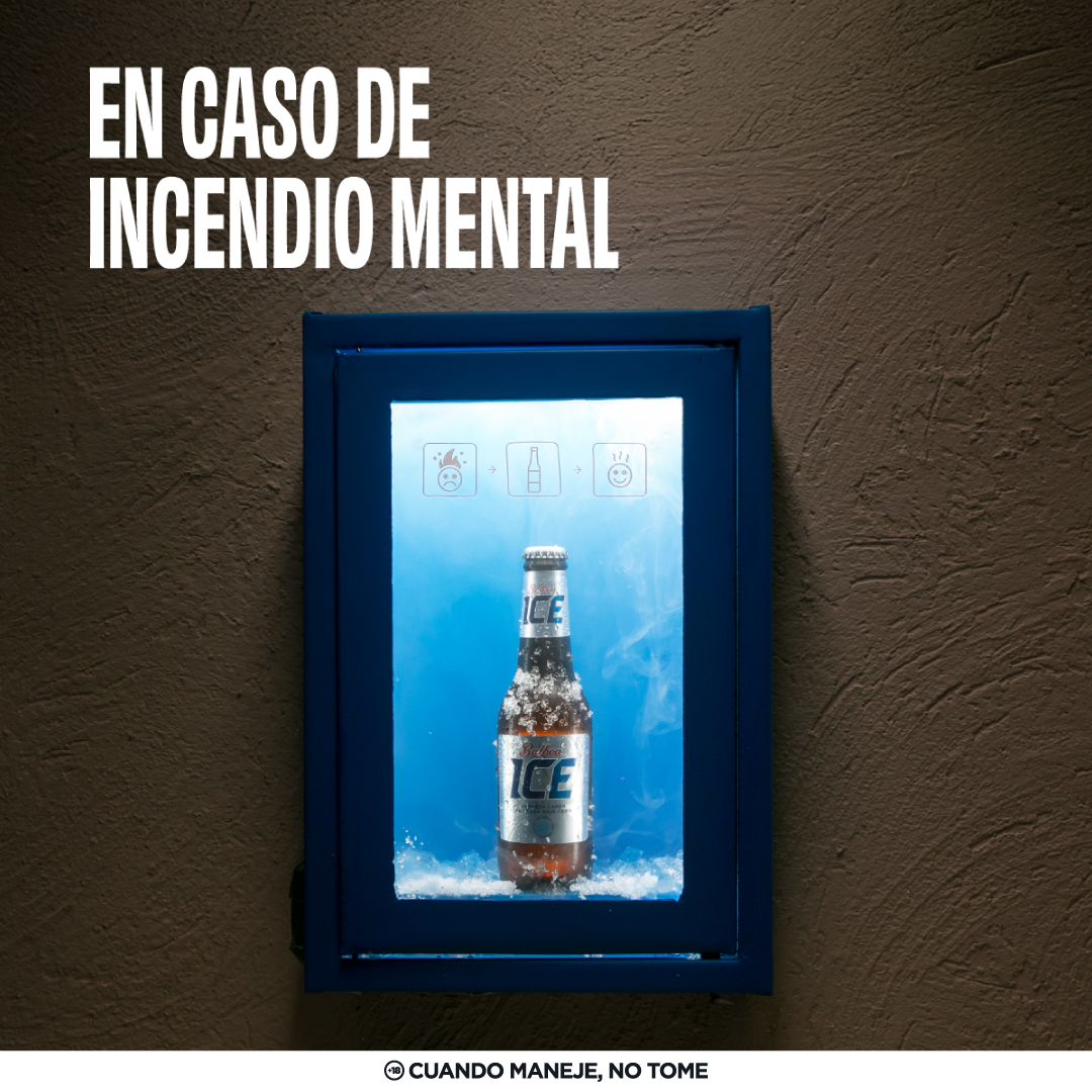 🔥 ¿Metiéndole mucha mente a eso que tienes en la cabeza? ⁣
⁣
Tus frenes y Balboa ICE al rescate. 🧯👨🏽‍🚒⁣
⁣
#IncendioMental #BalboaICE #FrenesAlRescate