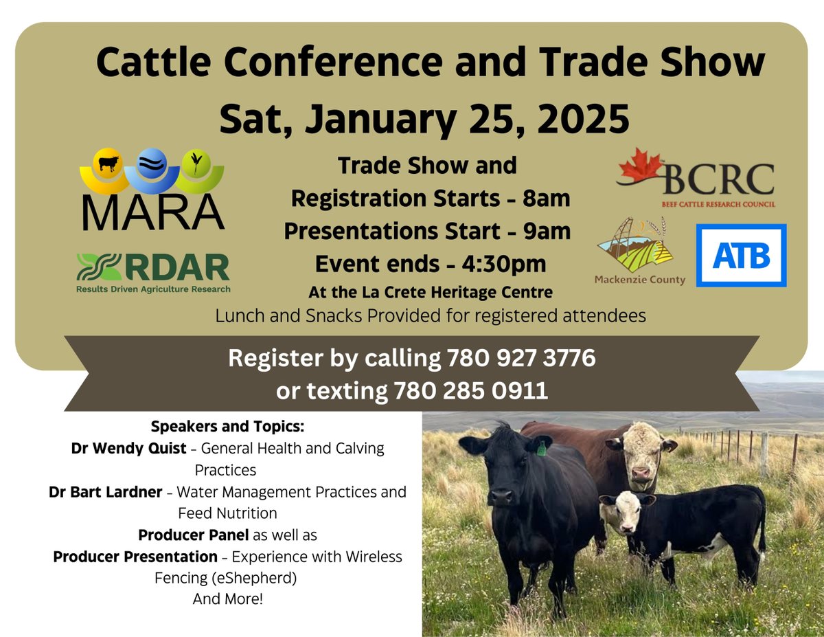 DrBart_Beef's tweet image. Looking forward to presenting! #AppliedBeefForageResearch #LardnerLab @Farmnorthof58