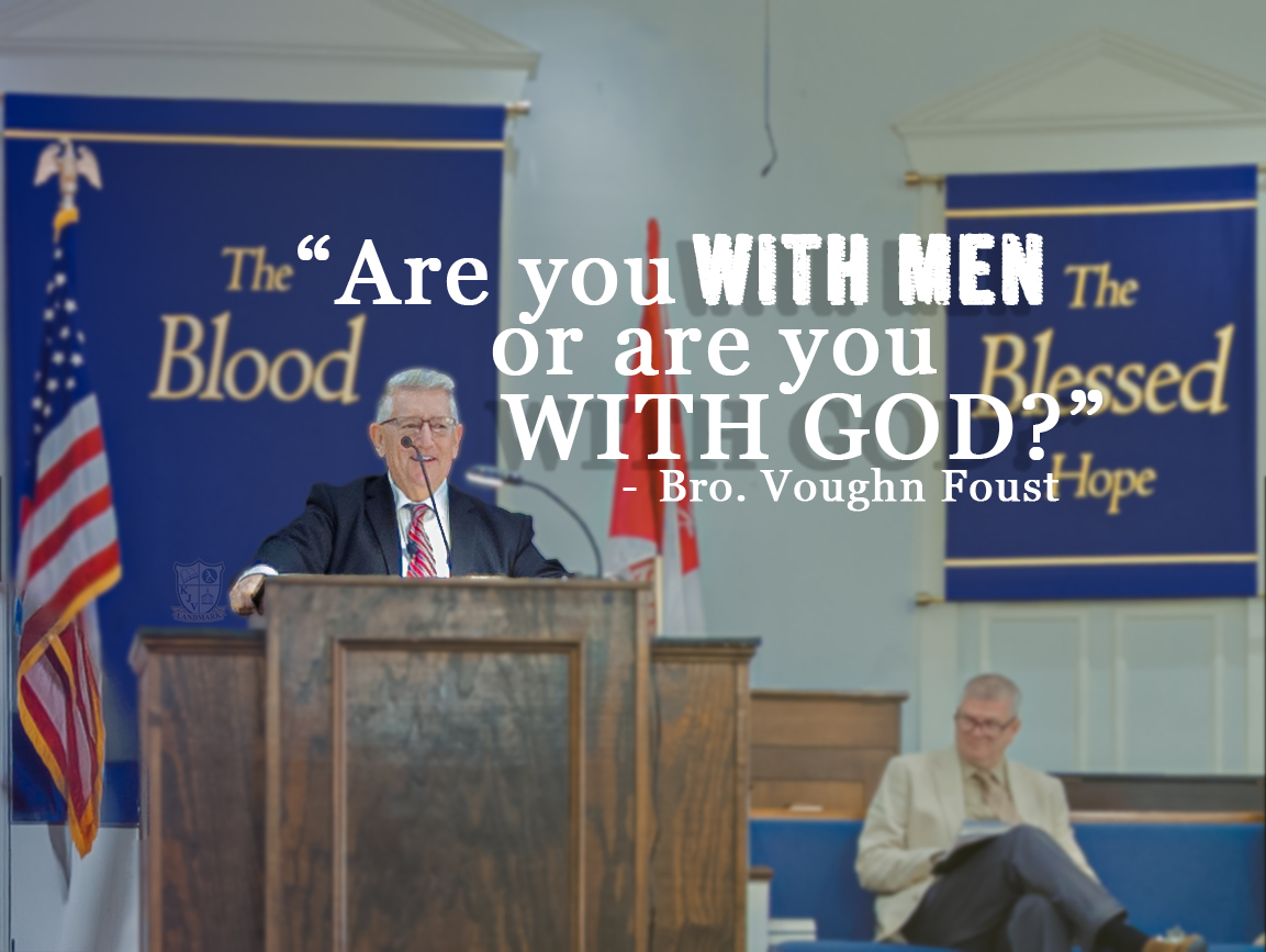 We were blessed to have Pastor Voughn Foust with us today. He preached a wonderful message on (Mark 10:27) on the subject: "With God." 

Watch our chapel service here: youtube.com/watch?v=53Gn2k…
