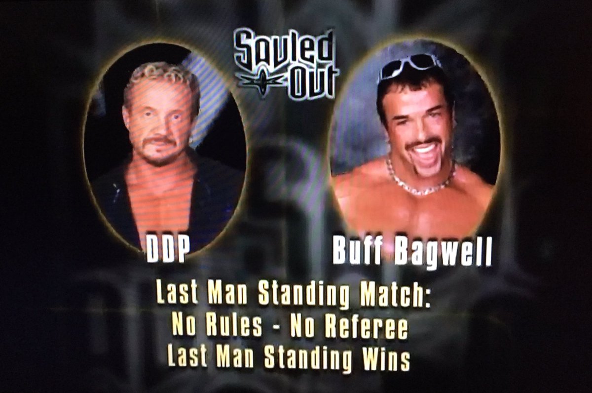 #OTD 25 years ago!

I faced my buddy <a href="/Marcbuffbagwell/">Marcus Bagwell 🎩</a> at #WCW Souled Out 2000 in a Last Man Standing Match!

#ThrowbackThursday #TBT #OnThisDay