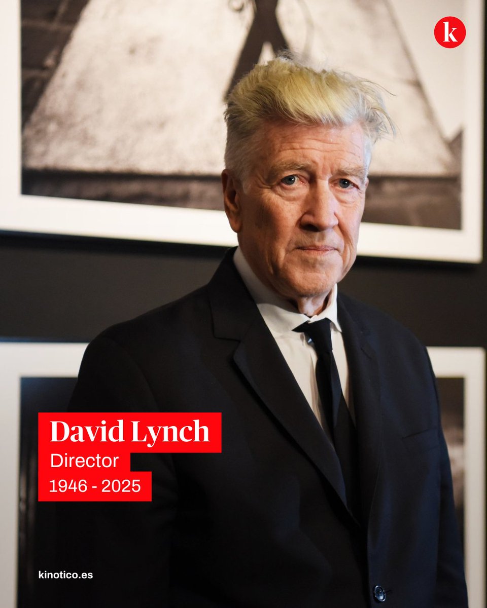 kinotico's tweet photo. Muere David Lynch, maestro del cine y creador de 'Twin Peaks', a los 78 años

🔗 https://t.co/Mv5fLXXrfJ https://t.co/VFKH0g8s8x