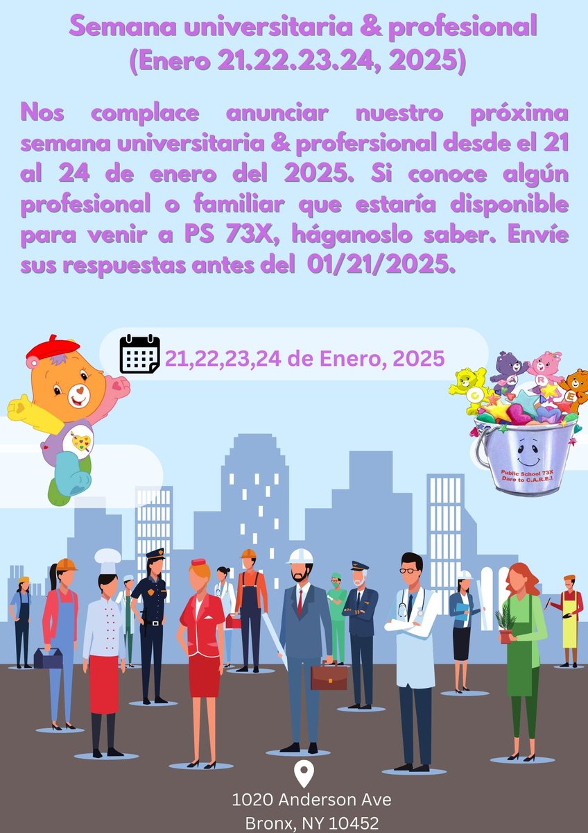 P.S. 73X The Bronx School of Cultured Pearls (@p_73x) on Twitter photo 