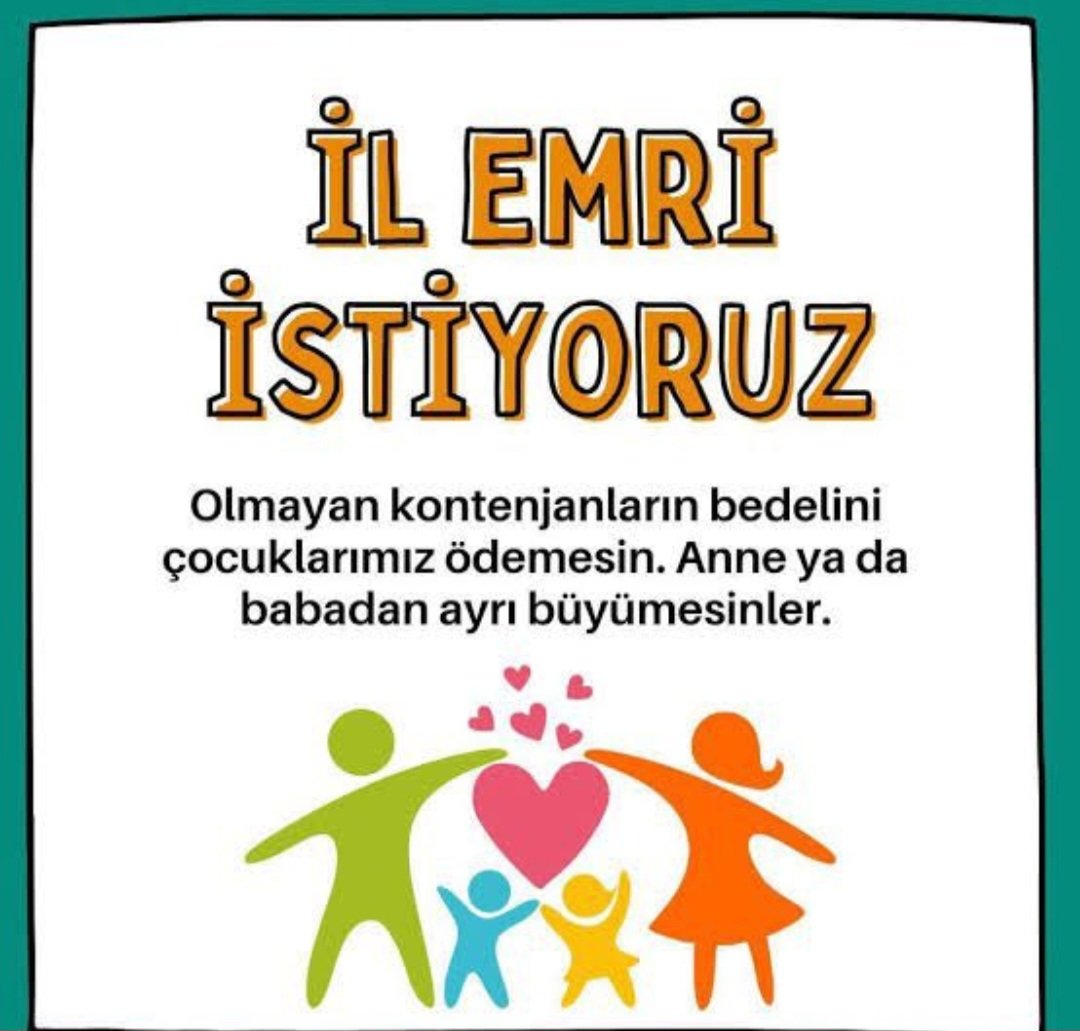 AİLE YILI ANCAK AİLELER BİRLEŞİRSE ANLAMLI OLUR. ÖĞRETMENLERİN DE AİLESİ VAR!
<a href="/RTErdogan/">Recep Tayyip Erdoğan</a> 
<a href="/Yusuf__Tekin/">Yusuf Tekin</a> 
<a href="/_aliyalcin_/">Ali YALÇIN</a> 
<a href="/TalipGeylan06/">Talip Geylan</a> 
<a href="/kademozbay_/">Kadem Özbay</a> 
<a href="/cftcblnt/">Bülent ÇİFTCİ</a> 
<a href="/oguzozat/">Oğuz ÖZAT</a>
#MEBAileYılındaİlEmri