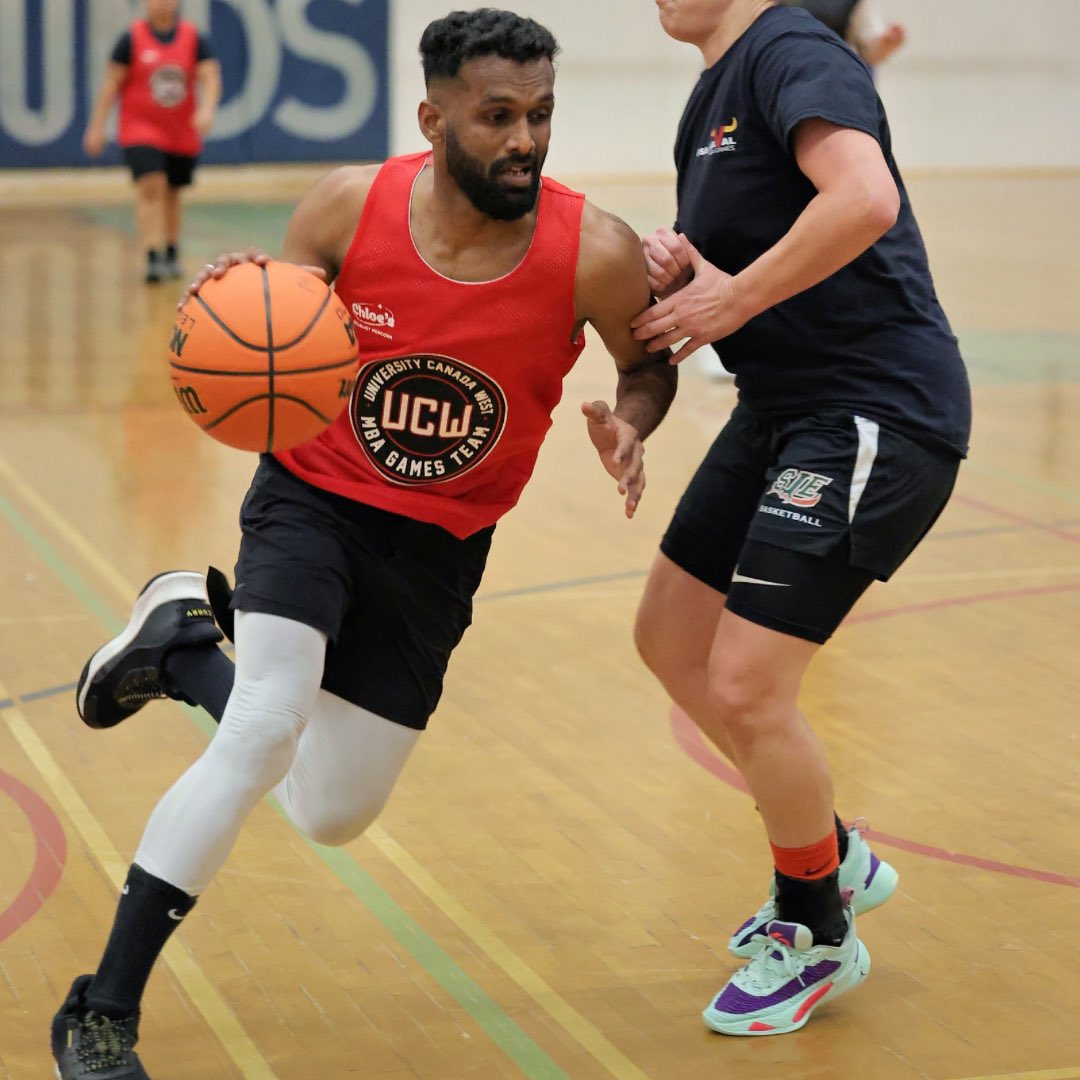 ucanwest's tweet photo. 🏀 Game on at the 2025 national MBA Games! Our basketball team hit the courts with unmatched energy, skill and teamwork.

Facing off against Canada’s top business schools, they brought their A-game and secured an incredible second place in the competition! 🥈👏

#UCWMBA #MG25 https://t.co/HOZcDlPoGO