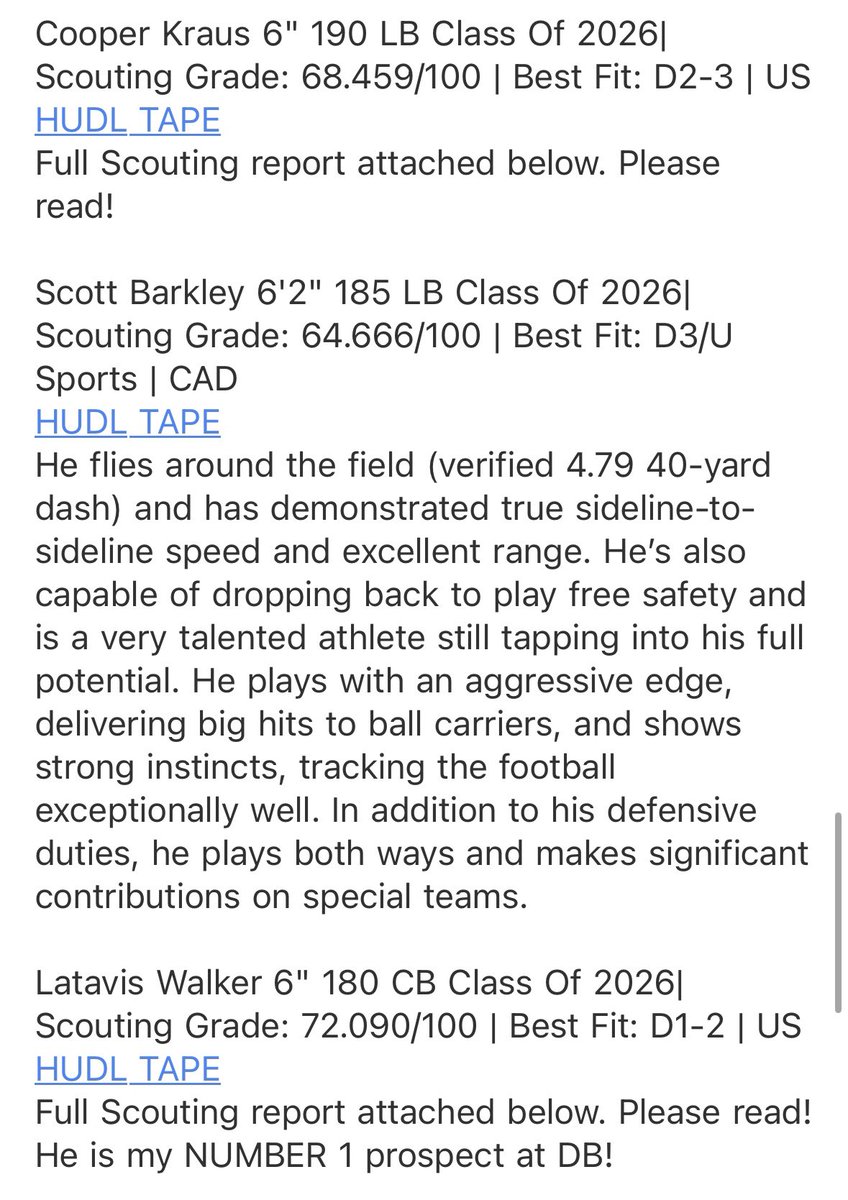 Ren Kok (@renkokscouting) on Twitter photo Here are the rest! All very talented players coaches should get to know! Including <a href="/TjWalker2026/">Latavis “Tj” Walker</a> my consensus number 1 DB in his class! Here are the rest! All very talented players coaches should get to know! Including <a href="/TjWalker2026/">Latavis “Tj” Walker</a> my consensus number 1 DB in his class!