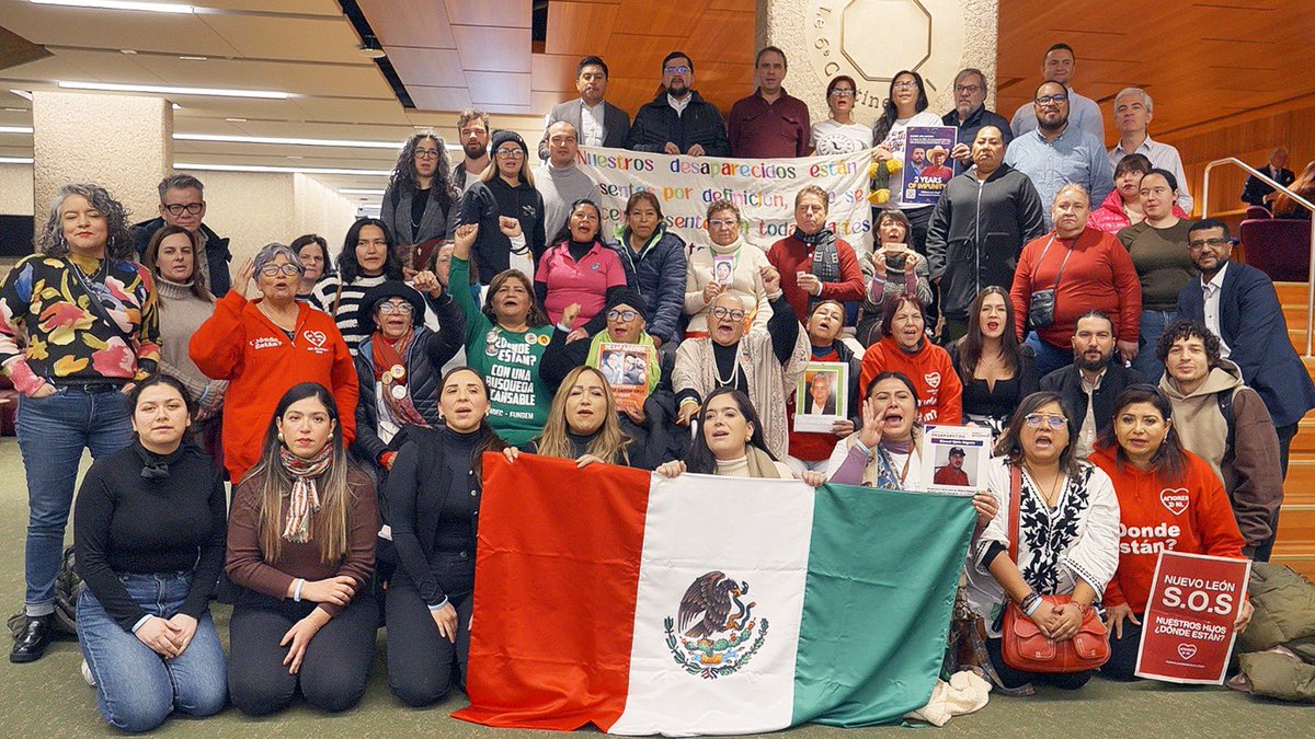 En el Congreso Mundial sobre #DesaparicionesForzadas @EDworldcongress, la notable delegación mexicana, integrada principalmente por familiares en la incansable búsqueda de sus seres queridos, expuso e impulsó experiencias y propuestas con otras personas del mundo.

📸<a href="/cadhac/">CADHAC</a>