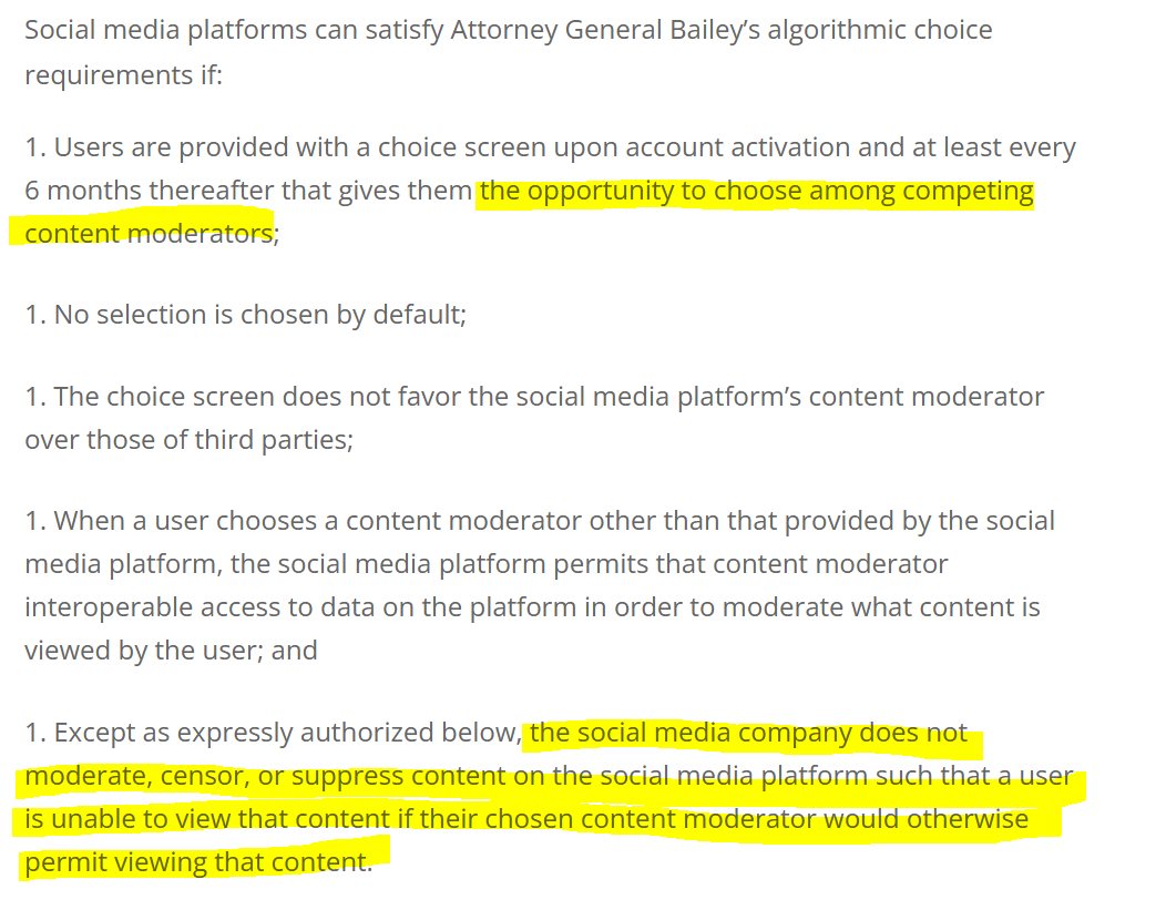 Having trouble making any sense of this proposed rule.  

So IG would have to let me choose who I would want to moderate content for me, and that person could be a third-party moderator?

How could you possibly implement this? Why would you want to?