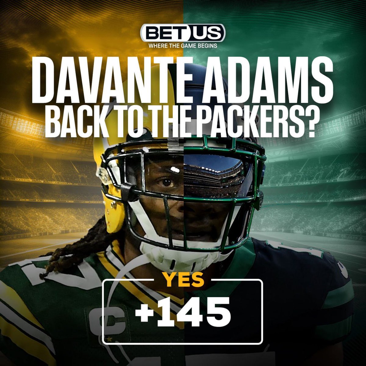 NFL_Talk_Sports's tweet photo. Do you think the Packers should bring back WR Davante Adams?

🔁 YES
❤️ NO https://t.co/H6WR5pNOk5