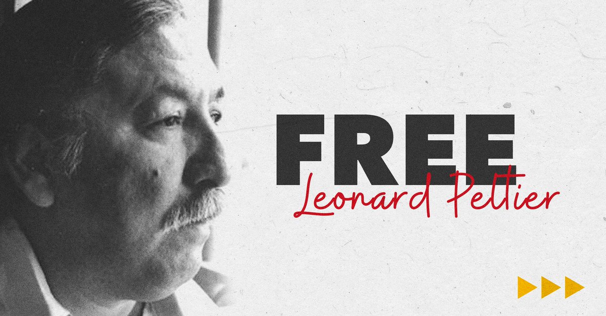 miguel_ruiz3's tweet photo. @POTUS Hey @JoeBiden, @POTUS, c'mon, pardon Leonard Peltier. #FreeLeonard https://t.co/45EZ9qGTs4