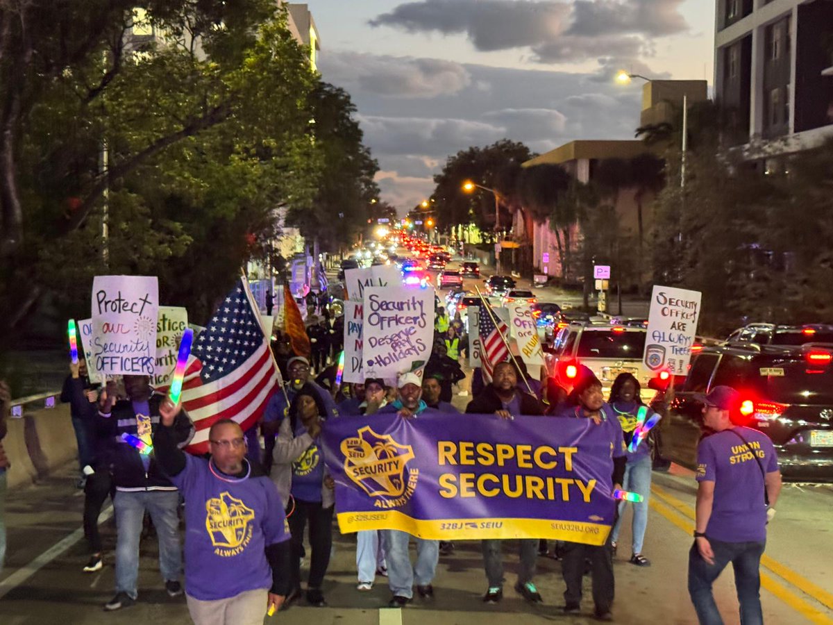 32BJ SEIU Florida tweet media