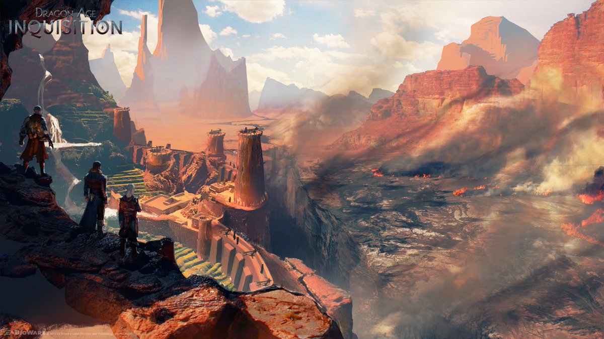 dailydragonage's tweet photo. Environmental Concept Art of Dragon Age Inquisition https://t.co/zDNyfU4clt