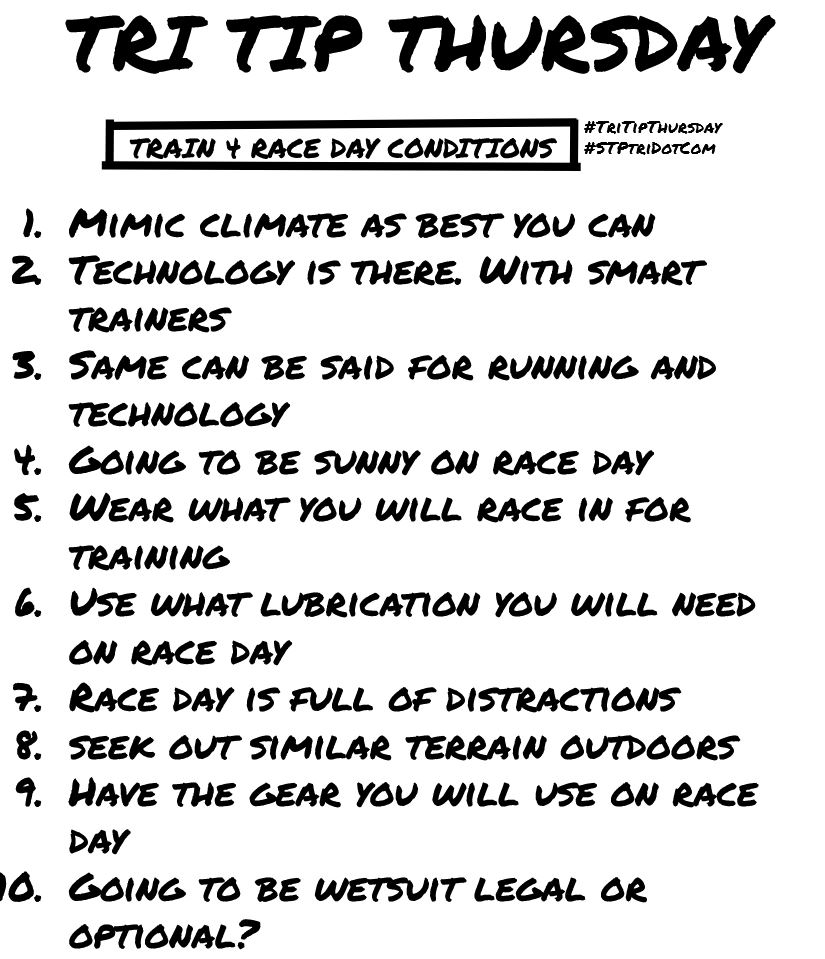 TriJayhawkRyan's tweet image. As race day approaches, ensuring you’re well-prepared for the specific conditions you&apos;ll face is crucial for optimal performance.  #TrainingTips #EnduranceTraining