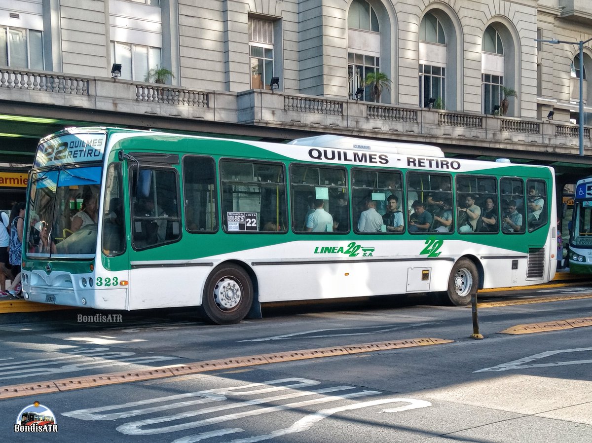 BondisATR's tweet photo. #Linea22: Nuevo interno 323.
#Agrale MT 17.0 LE #Nuovobus Menghi
Con pasado en la #Linea41. Este había sido estrenado en la 22 a las apuradas completamente de blanco junto a los internos 320 y 321 https://t.co/GkHoCOE5JV