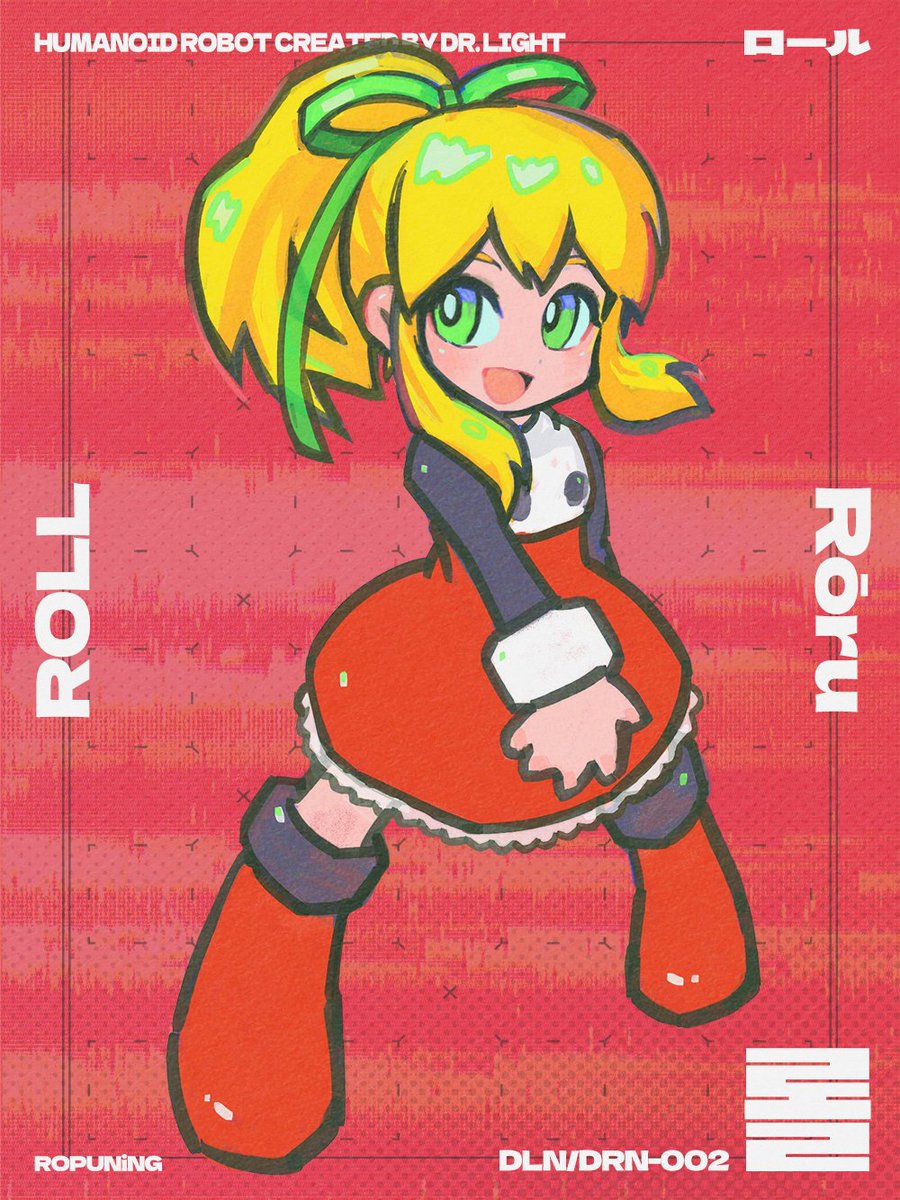 💙❤️
#ロックマン 
#MEGAMAN