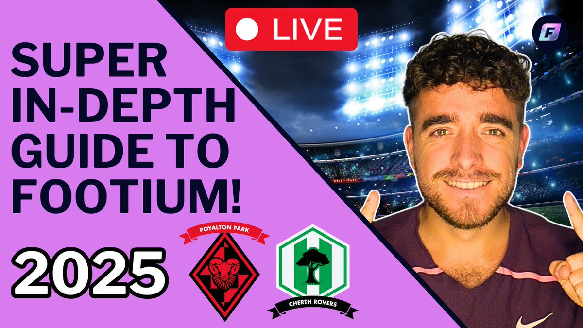 Samooves's tweet image. Everything You Need To Know About @Footium (2025) 🚨

➡️ In-Depth Tutorial Of The Platform 
➡️ Season 3 Examples + Results
➡️ Season 4 Announcement Summary

Full Video 👉🏼 youtu.be/RtzwOeP906o