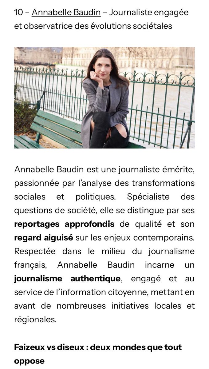 Annabelle Baudin 🍀 (@annabellebaudin) on Twitter photo 💬 Surprise du jour ! Quel joli clin d’œil pour bien démarrer l’année. Merci beaucoup <a href="/MickaelMaia/">Mickaël Maia</a> 🙏🏼😀
Les faizeux : ces personnalités qui font la France de demain 🔜 mickaelmaia.fr/2025/01/16/les… 💬 Surprise du jour ! Quel joli clin d’œil pour bien démarrer l’année. Merci beaucoup <a href="/MickaelMaia/">Mickaël Maia</a> 🙏🏼😀
Les faizeux : ces personnalités qui font la France de demain 🔜 mickaelmaia.fr/2025/01/16/les…