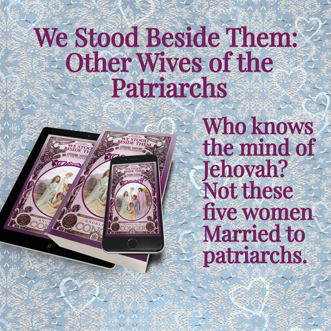 CongerAngel's tweet photo. Five women struggle along with their husbands, while depending Jehovah. 
We Stood Beside Them: Other Wives of the Patriarchs
https://t.co/oFhyLhZnkL
#womensbiblicalhistoricalfiction #faithandfiction #christianhistoricalfiction https://t.co/1ryOgBJ7qT
