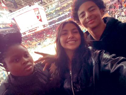 LetraDavid's tweet photo. So grateful to @KidsUpFrontTO for giving us tons of @Raptors tickets. our @TCDSB students and families had a blast 💥 plus we got the big Win. @Equity_TCDSB   More pics to come :) @MLSEPR https://t.co/IWzlZRefH9