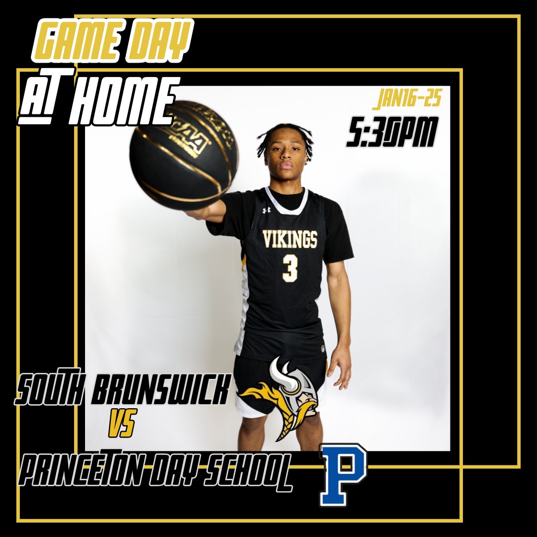Game Day‼️

🗓 01/16/25
🕠 5:30 pm
🆚️ Princeton Day School 
📍 South Brunswick High School

#sbvikingsbball <a href="/WeAreSBVikings/">SBHS VIKINGS</a>